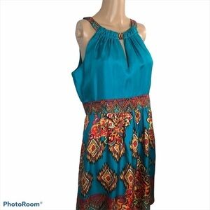 Phoebe Couture all silk dress, EUC